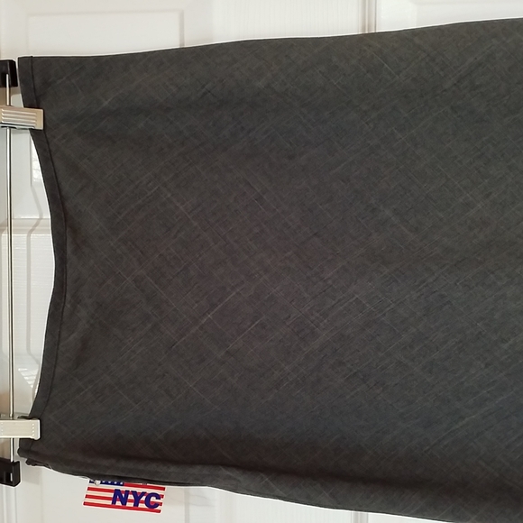 NYC MADE! Vintage Skirt! Perfect Condition. Charcoal Gray. NWT. Long, Maxi. - Picture 1 of 11